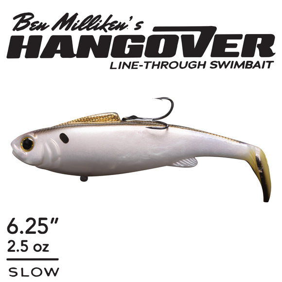 6th Sense Hangover 6.25 Slow Sink 4k Shad – Basskhang Custom Rods & Tackle  LLC