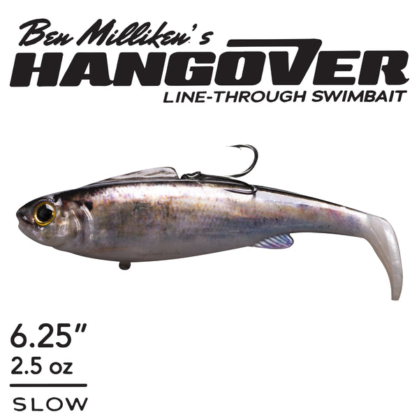 6th Sense Hangover 6.25 Slow Sink Live Shad – Basskhang Custom Rods &  Tackle LLC
