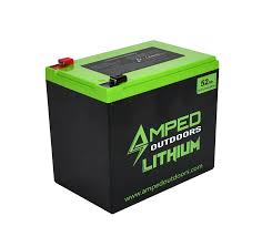 Amped Outdoors 52Ah Lithium Battery (14.8V NMC) with Charger